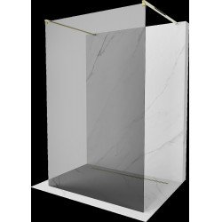 Mexen Kioto Walk In  montaj individual 120 x 200 cm, grafit,  auriu  - 800-120-002-50-40 Walk-In 467680 Mexen