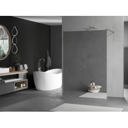 Mexen Kioto Walk In  montaj individual 110 x 200 cm,  oglinda , chrom - 800-110-002-01-50