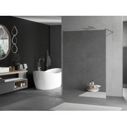 Mexen Kioto Walk In  montaj individual 120 x 200 cm,  oglinda , chrom - 800-120-002-01-50