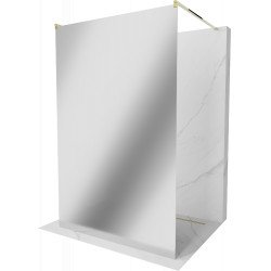Mexen Kioto Walk In  montaj individual 110 x 200 cm,  oglinda ,  auriu  - 800-110-002-50-50 Walk-In 467680 Mexen
