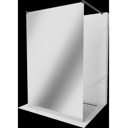 Mexen Kioto Walk In  montaj individual 100 x 200 cm,  oglinda ,  negru  - 800-100-002-70-50