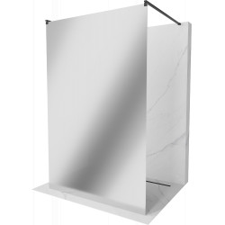 Mexen Kioto Walk In  montaj individual 110 x 200 cm,  oglinda ,  negru  - 800-110-002-70-50 Walk-In 467680 Mexen