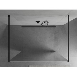 Mexen Kioto Walk In  montaj individual 120 x 200 cm,  oglinda ,  negru  - 800-120-002-70-50