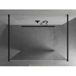 Mexen Kioto Walk In  montaj individual 120 x 200 cm,  oglinda ,  negru  - 800-120-002-70-50