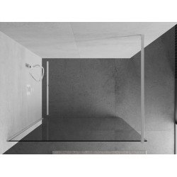 Mexen Kioto Walk In 130 x 200 cm, transparent 8 mm,  alb  - 800-130-101-20-00