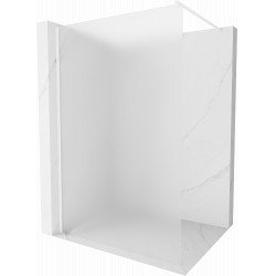 Mexen Kioto Walk In 70 x 200 cm,  satin 8 mm,  alb  - 800-070-101-20-30 Walk-In 467680 Mexen
