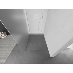 Mexen Kioto Walk In 100 x 200 cm,  satin 8 mm,  alb  - 800-100-101-20-30