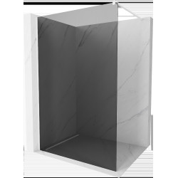 Mexen Kioto Walk In 100 x 200 cm, grafit 8 mm,  alb  - 800-100-101-20-40 Walk-In 467680 Mexen