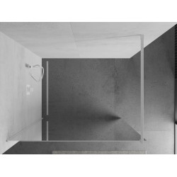 Mexen Kioto Walk In 80 x 200 cm,  oglinda  8 mm,  alb  - 800-080-101-20-50