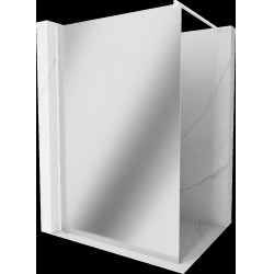 Mexen Kioto Walk In 80 x 200 cm,  oglinda  8 mm,  alb  - 800-080-101-20-50 Walk-In 467680 Mexen