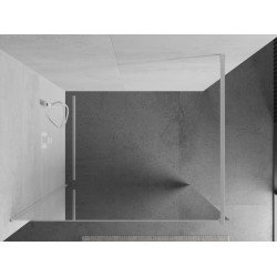 Mexen Kioto Walk In 80 x 200 cm,  oglinda  8 mm,  alb  - 800-080-101-20-50