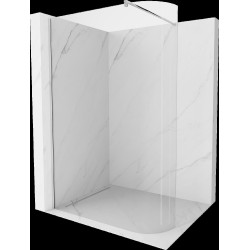Mexen Kioto Walk In rotunjite 110 x 200 cm, transparent 8 mm, chrom - 800-110-101-01-06 Walk-In 467680 Mexen