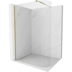 Mexen Kioto Walk In rotunjite 150 x 200 cm, transparent 8 mm,  auriu  - 800-150-101-50-06 Walk-In 467680 Mexen