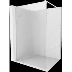 Mexen Kioto Walk In 100 x 200 cm, pr??ki 8 mm,  alb  - 800-100-101-20-09