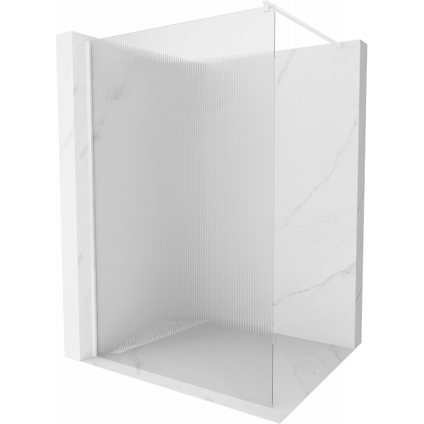 Mexen Kioto Walk In 140 x 200 cm, pr??ki 8 mm,  alb  - 800-140-101-20-09