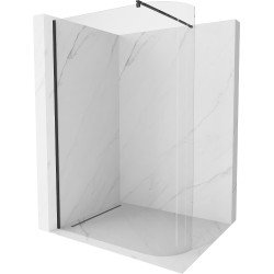 Mexen Kioto Walk In rotunjite 90 x 200 cm, transparent 8 mm,  negru  - 800-090-101-70-06 Walk-In 467680 Mexen