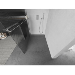 Mexen Kioto+ Walk In  cu port prosop 80 x 200 cm, pr??ki 8 mm, chrom - 800-080-121-01-09