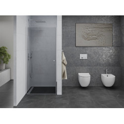 Mexen Pretoria  Usa dus batanta 60 cm, transparent, chrom - 852-060-000-01-00