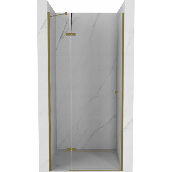 Mexen Roma  Usa dus batanta 90 cm, transparent,  auriu  - 854-090-000-50-00