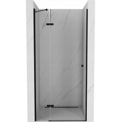 Mexen Roma  Usa dus batanta 120 cm, transparent,  negru - 854-120-000-70-00 Usa batanta 467680 Mexen