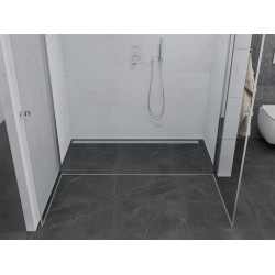 Mexen Pretoria Duo  Usa dus batanta 160 cm, transparent, chrom - 852-160-000-02-00