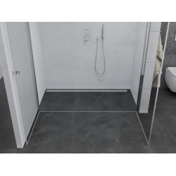 Mexen Pretoria Duo  Usa dus batanta 160 cm, transparent, chrom - 852-160-000-02-00