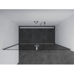 Mexen Pretoria Duo  Usa dus batanta 180 cm, transparent, chrom - 852-180-000-02-00