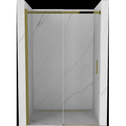 Mexen Omega  Usa dus culisanta  110 cm, transparent,  auriu  - 825-110-000-50-00