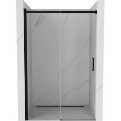 Mexen Omega  Usa dus culisanta  110 cm, transparent,  negru - 825-110-000-70-00 Usa culisanta 467680 Mexen