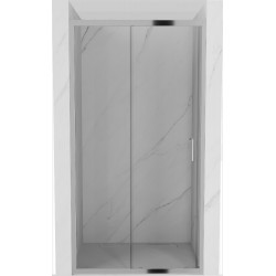 Mexen Apia  Usa dus culisanta  120 cm, transparent, chrom - 845-120-000-01-00