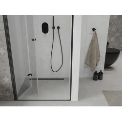 Mexen Lima  Usa plianta  110 cm, transparent,  negru- 856-110-000-70-00