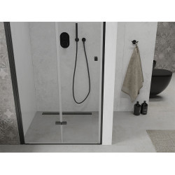 Mexen Lima  Usa plianta  120 cm, transparent,  negru- 856-120-000-70-00