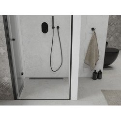 Mexen Lima  Usa plianta  120 cm, transparent,  negru- 856-120-000-70-00