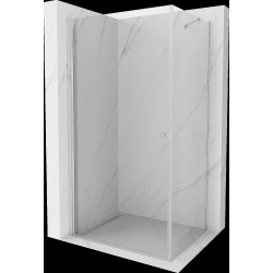 Mexen Pretoria Cabina de dus  Usa batanta  75 x 120 cm, transparent, chrom - 852-075-120-01-00