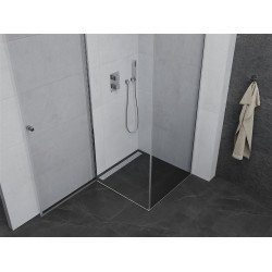 Mexen Pretoria Cabina de dus  Usa batanta  80 x 80 cm, transparent, chrom - 852-080-080-01-00