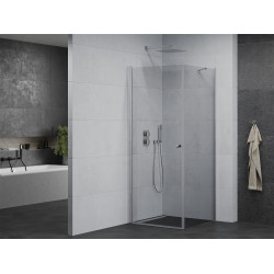 Mexen Pretoria Cabina de dus  Usa batanta  100 x 100 cm, transparent, chrom - 852-100-100-01-00 Usa batanta 467680 Mexen