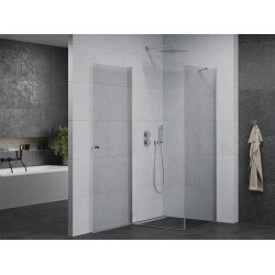 Mexen Pretoria Cabina de dus  Usa batanta  100 x 100 cm, transparent, chrom - 852-100-100-01-00