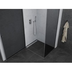 Mexen Pretoria Cabina de dus  Usa batanta  70 x 80 cm, grafit, chrom - 852-070-080-01-40