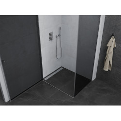 Mexen Pretoria Cabina de dus  Usa batanta  70 x 110 cm, grafit, chrom - 852-070-110-01-40