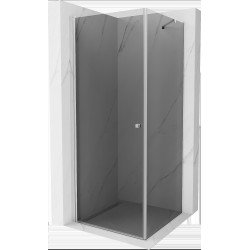 Mexen Pretoria Cabina de dus  Usa batanta  90 x 90 cm, grafit, chrom - 852-090-090-01-40