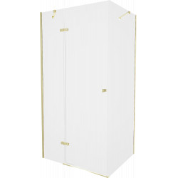 Mexen Roma Cabina de dus  Usa batanta  90 x 80 cm, transparent,  auriu  - 854-090-080-50-00 Usa batanta 467680 Mexen