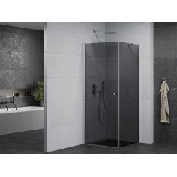 Mexen Pretoria Cabina de dus  Usa batanta  100 x 100 cm, grafit, chrom - 852-100-100-01-40 Usa batanta 467680 Mexen