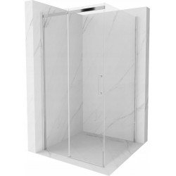 Mexen Omega Cabina de dus Usa culisanta   100 x 100 cm, transparent, chrom - 825-100-100-01-00 Usa culisanta 467680 Mexen