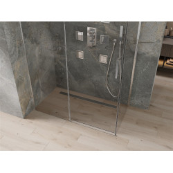 Mexen Omega Cabina de dus Usa culisanta   130 x 70 cm, transparent, chrom - 825-130-070-01-00