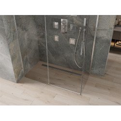 Mexen Omega Cabina de dus Usa culisanta   150 x 80 cm, transparent, chrom - 825-150-080-01-00