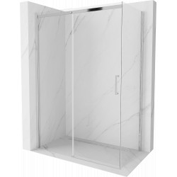 Mexen Omega Cabina de dus Usa culisanta   160 x 80 cm, transparent, chrom - 825-160-080-01-00 Usa culisanta 467680 Mexen