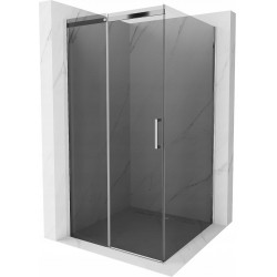 Mexen Omega Cabina de dus Usa culisanta   100 x 100 cm, grafit, chrom - 825-100-100-01-40 Usa culisanta 467680 Mexen