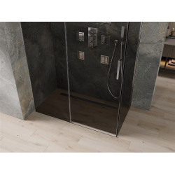 Mexen Omega Cabina de dus Usa culisanta   150 x 80 cm, grafit, chrom - 825-150-080-01-40