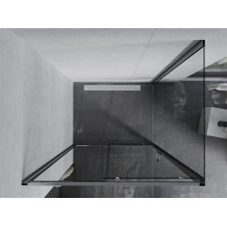 Mexen Apia Cabina de dus Usa culisanta   95 x 90 cm, transparent, chrom - 840-095-090-01-00