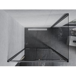 Mexen Apia Cabina de dus Usa culisanta   115 x 80 cm, transparent, chrom - 840-115-080-01-00